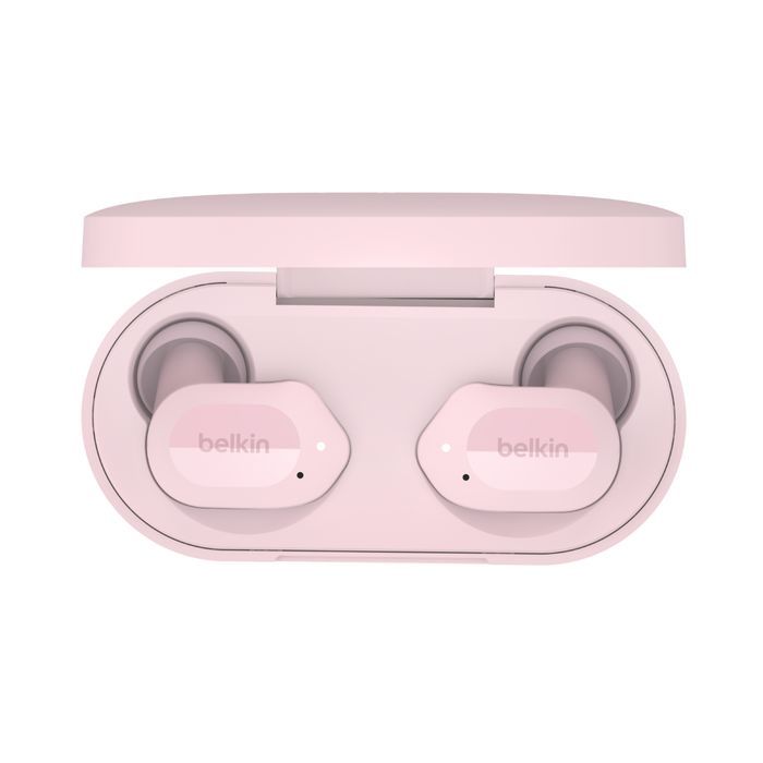 Belkin SoundForm Play True Bluetooth Headset Earbuds Pink