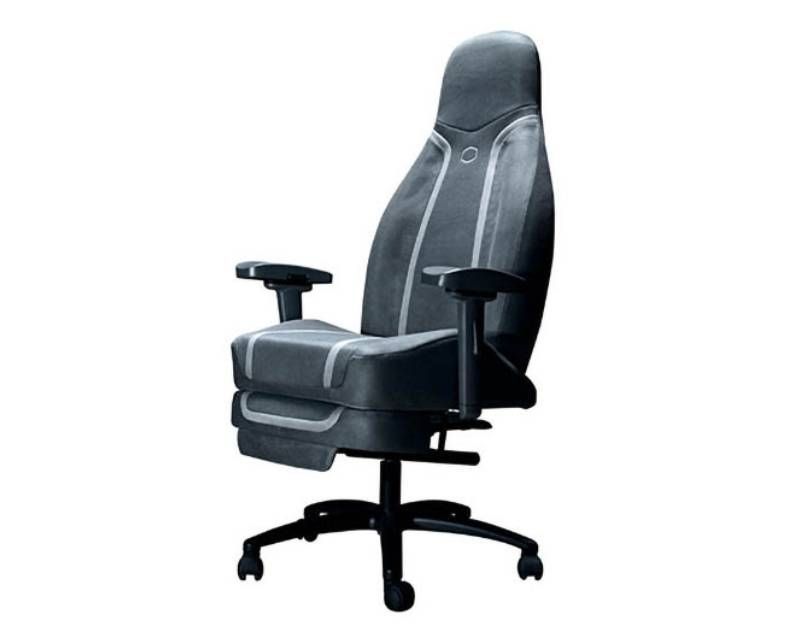 Cooler Master Synk X Cross-platform Immersive Haptic Gaming Chair Lunar Gray