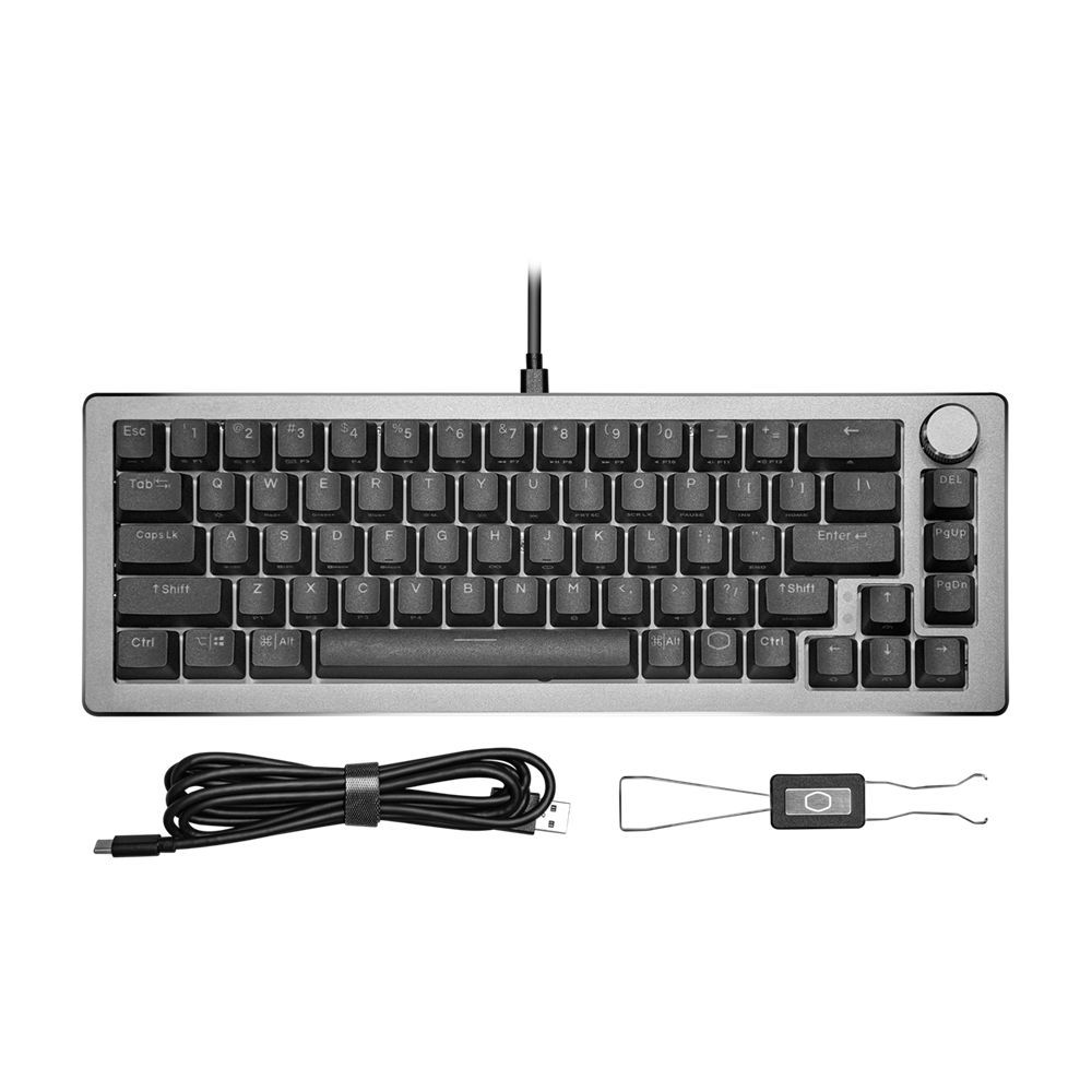 Cooler Master CK720 White Switch Gaming Keyboard Space Grey HU