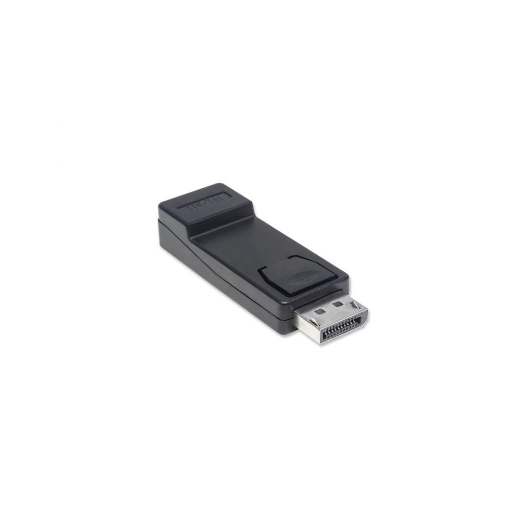 Manhattan Passive DisplayPort to HDMI Adapter Black