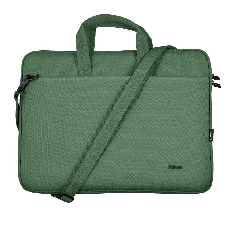 Trust Bologna Eco-friendly Slim Laptop Bag for 16" Green