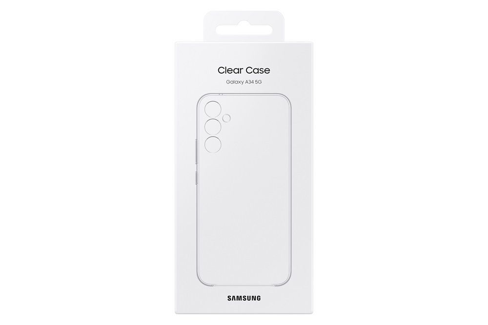 Samsung Galaxy A34 5G Clear Case Transparent