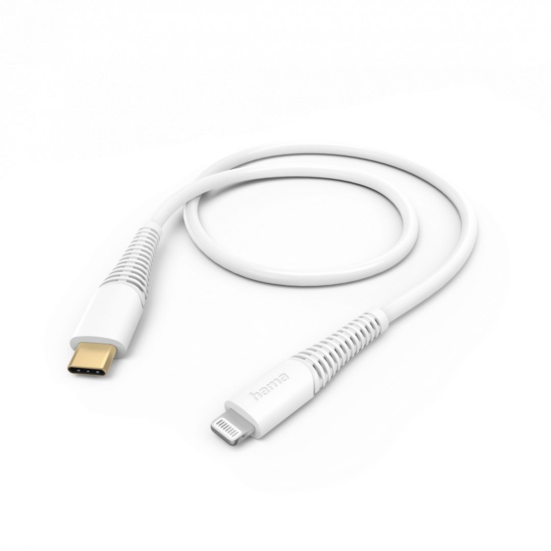Hama FIC E3 USB Type-C töltő és adatkábel 1,5m White