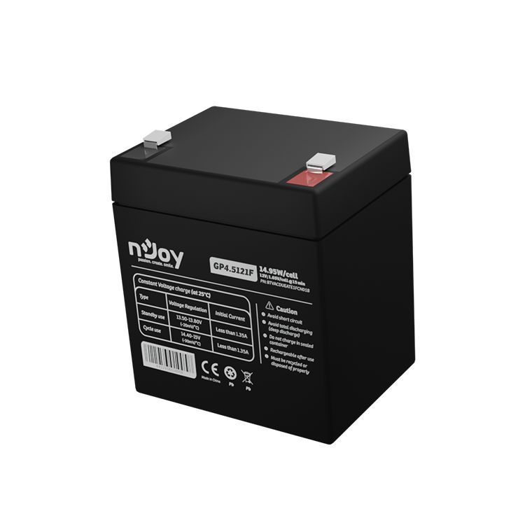 Njoy 12V/4,5Ah szünetmentes akkumulátor 1db/csomag