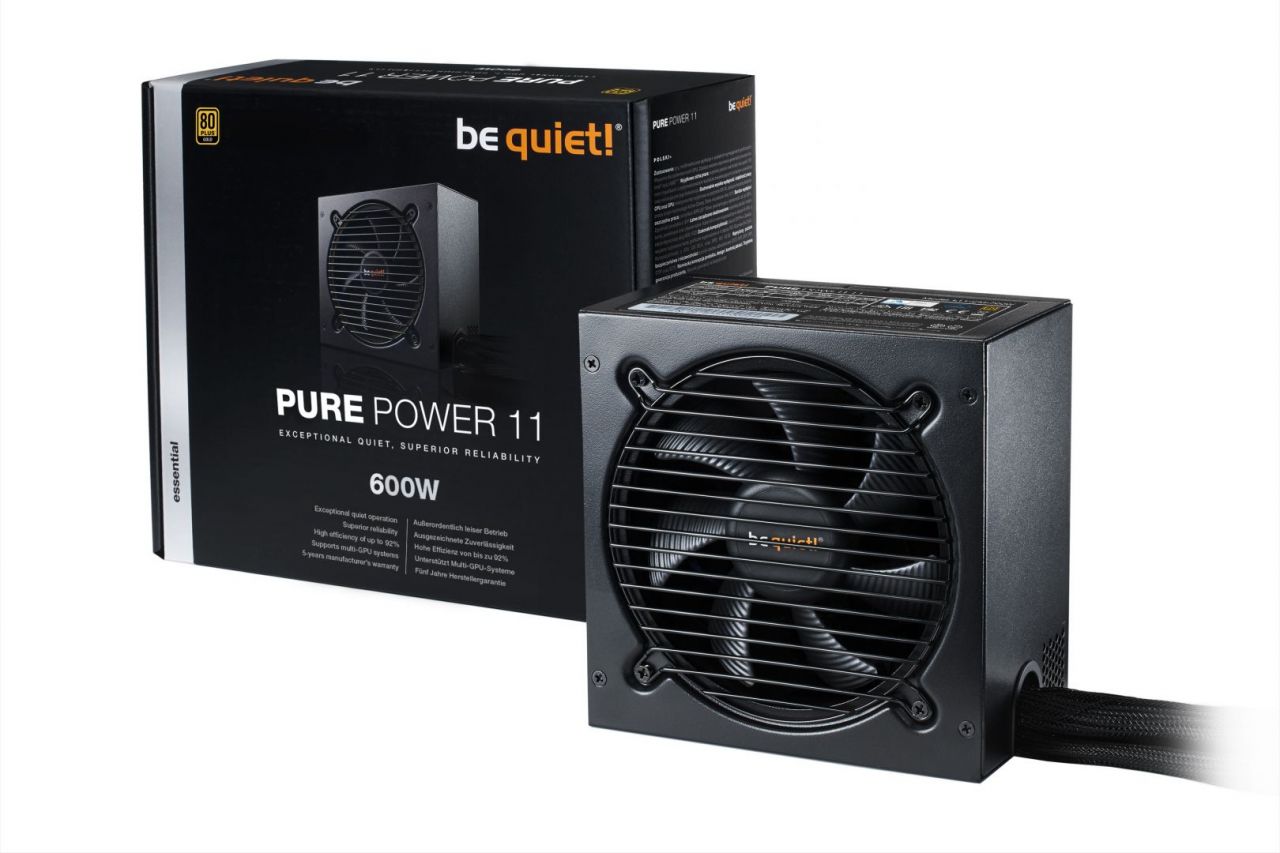 Be quiet! 600W 80+ Gold Pure Power 11
