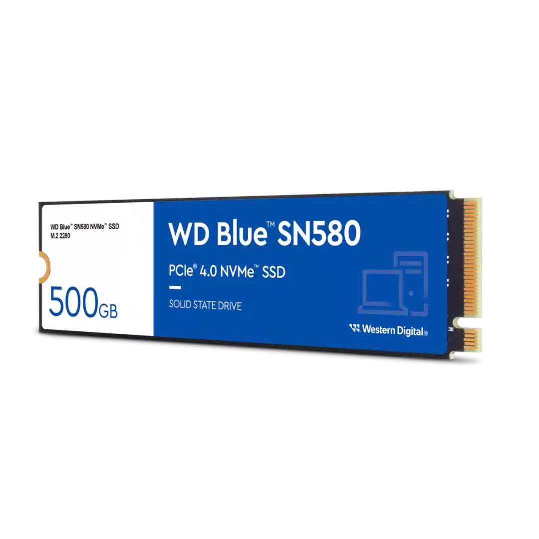 Western Digital 500GB M.2 2280 NVMe SN580 Blue