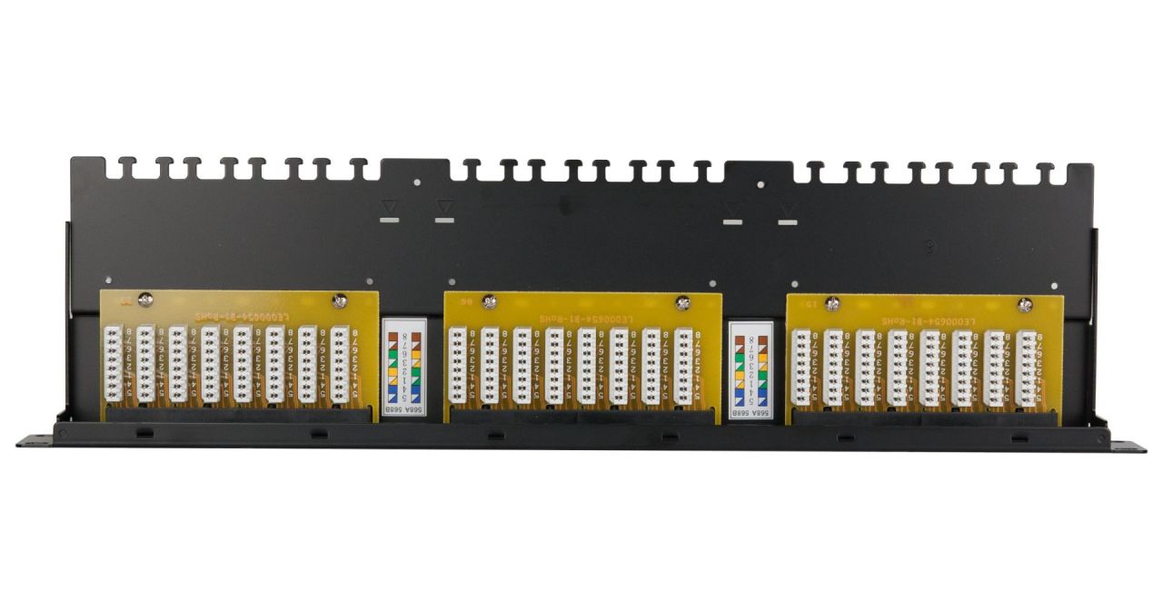 NIKOMAX 48-port Patch Panel 1U Black