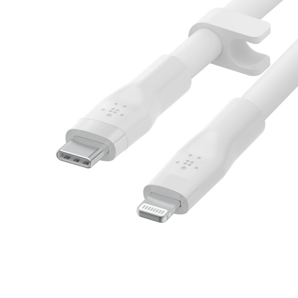 Belkin BoostCharge Flex USB-C Cable with Lightning Connector 3m White