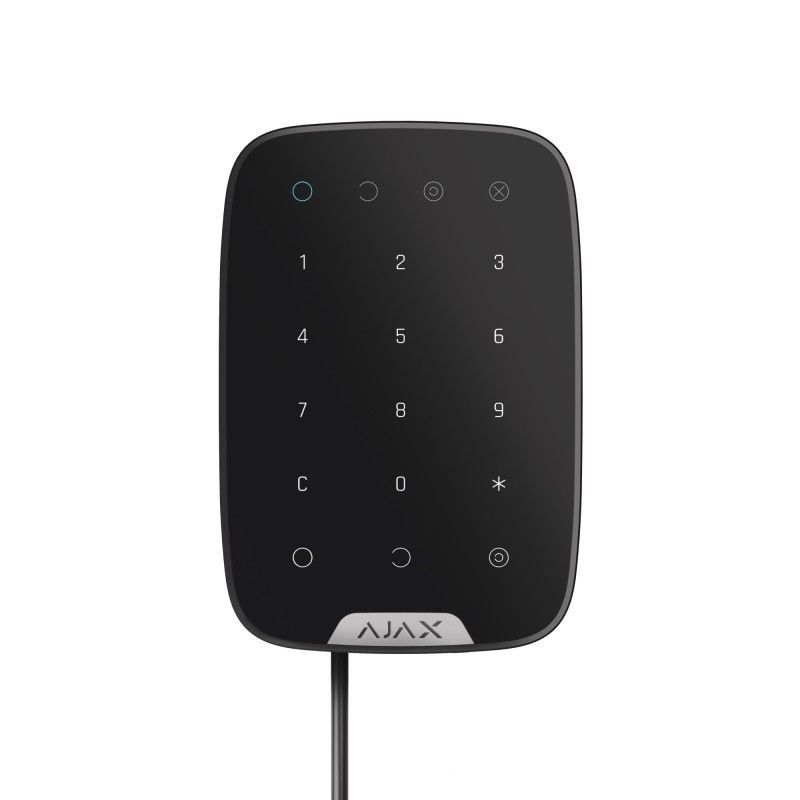 AJAX Keypad Fibra vezetékes kezelő; fekete