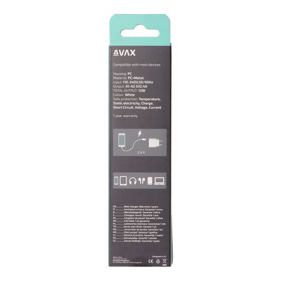 Avax CH301 PURE 12W Charger
