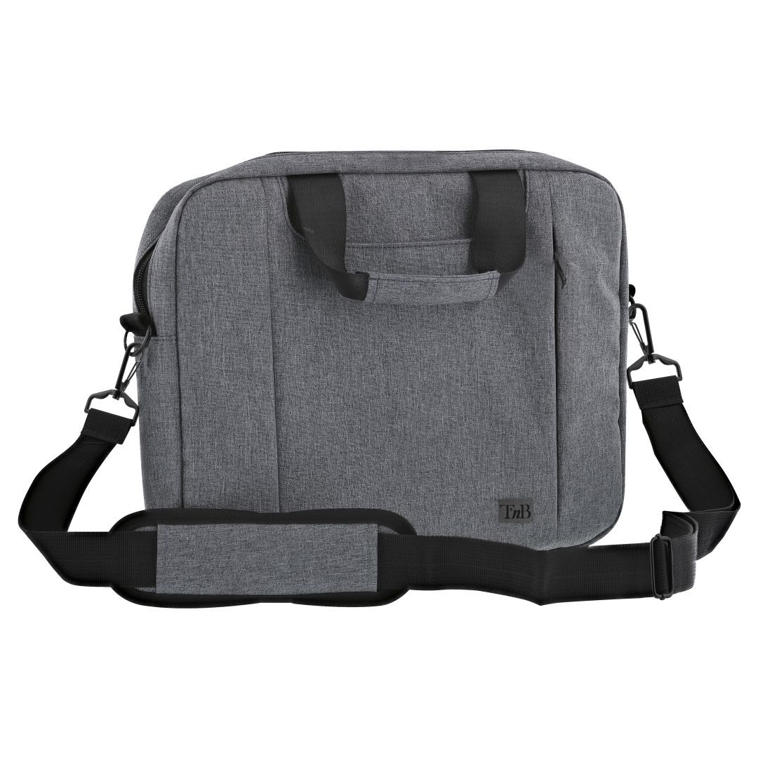 TnB Antibes Laptop Bag 15,6" Grey