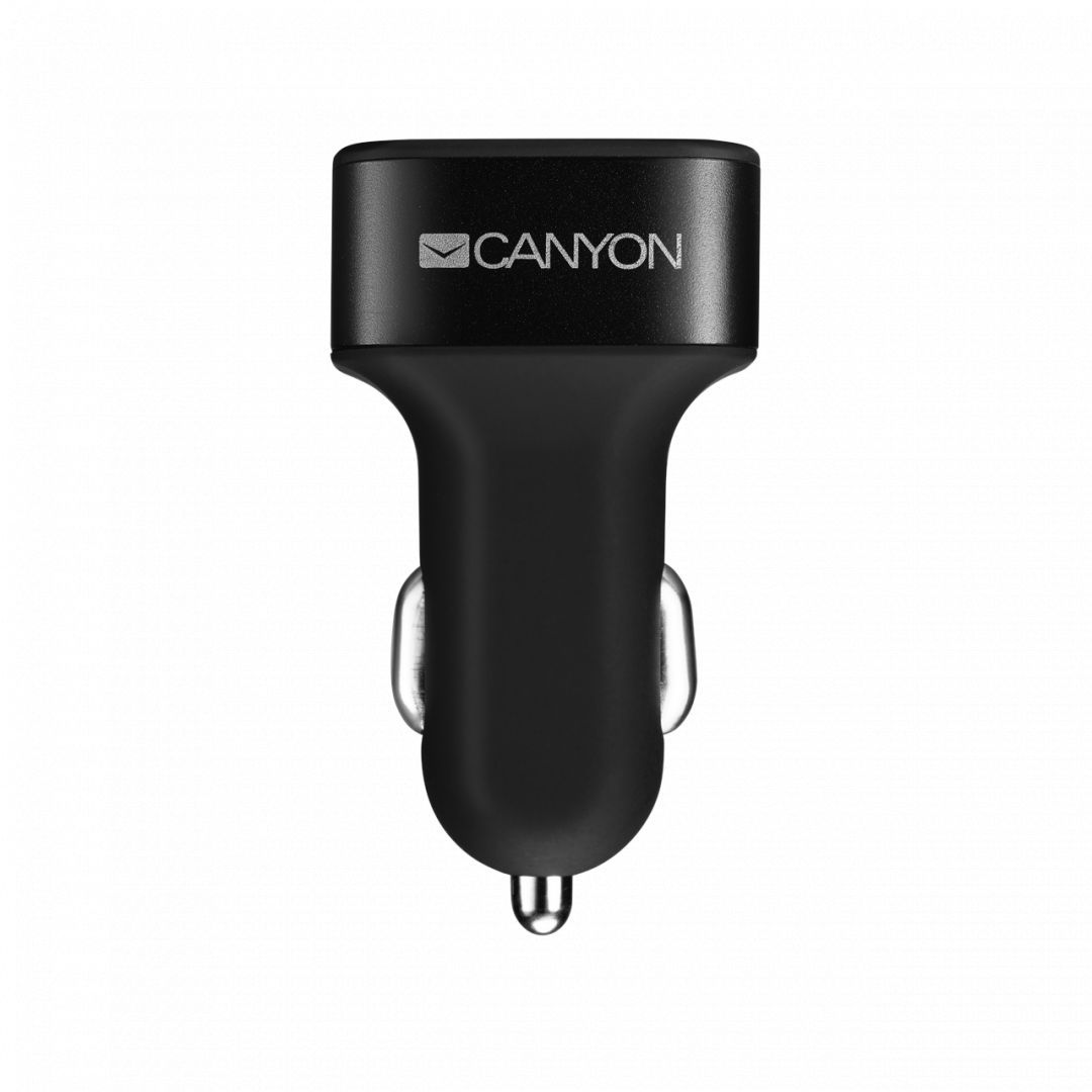 Canyon CNE-CCA06B Triple USB Car Charger 3.1A Black