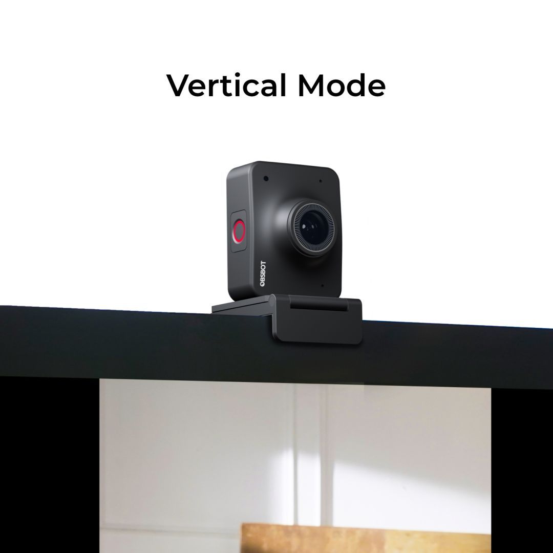 Obsbot Meet AI-Powered Webkamera Black