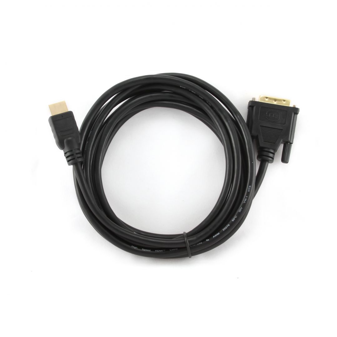 Gembird HDMI to DVI-D (Single Link) (18+1) cable 3m Black