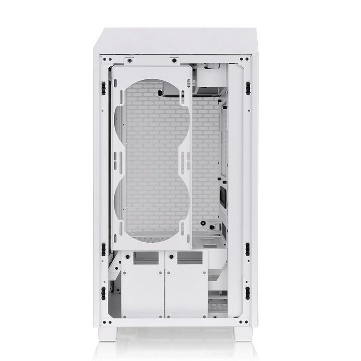 Thermaltake The Tower 200 Mini Chassis Tempered Glass Snow White