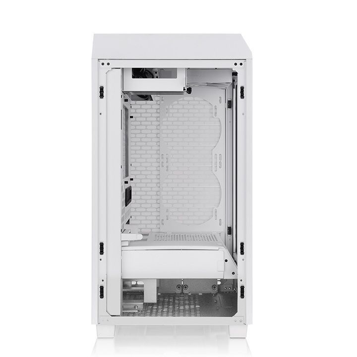 Thermaltake The Tower 200 Mini Chassis Tempered Glass Snow White