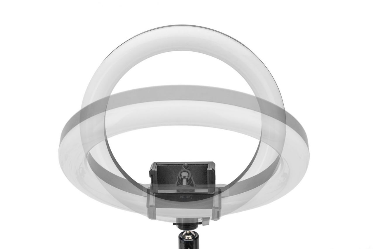 Digitus LED Ring Light 10" expandable table stand