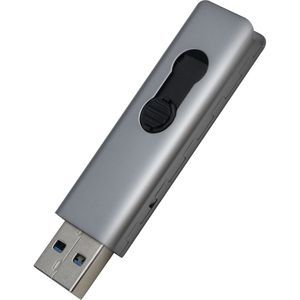 PNY 64GB Elite Steel Flash Drive USB3.1 Silver