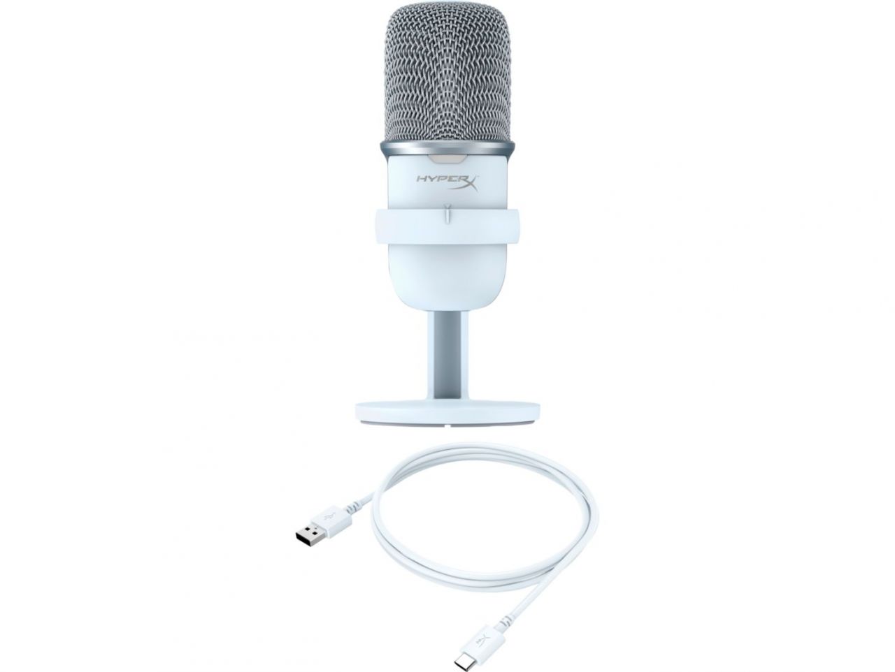 HP HyperX SoloCast Gaming Microphone White