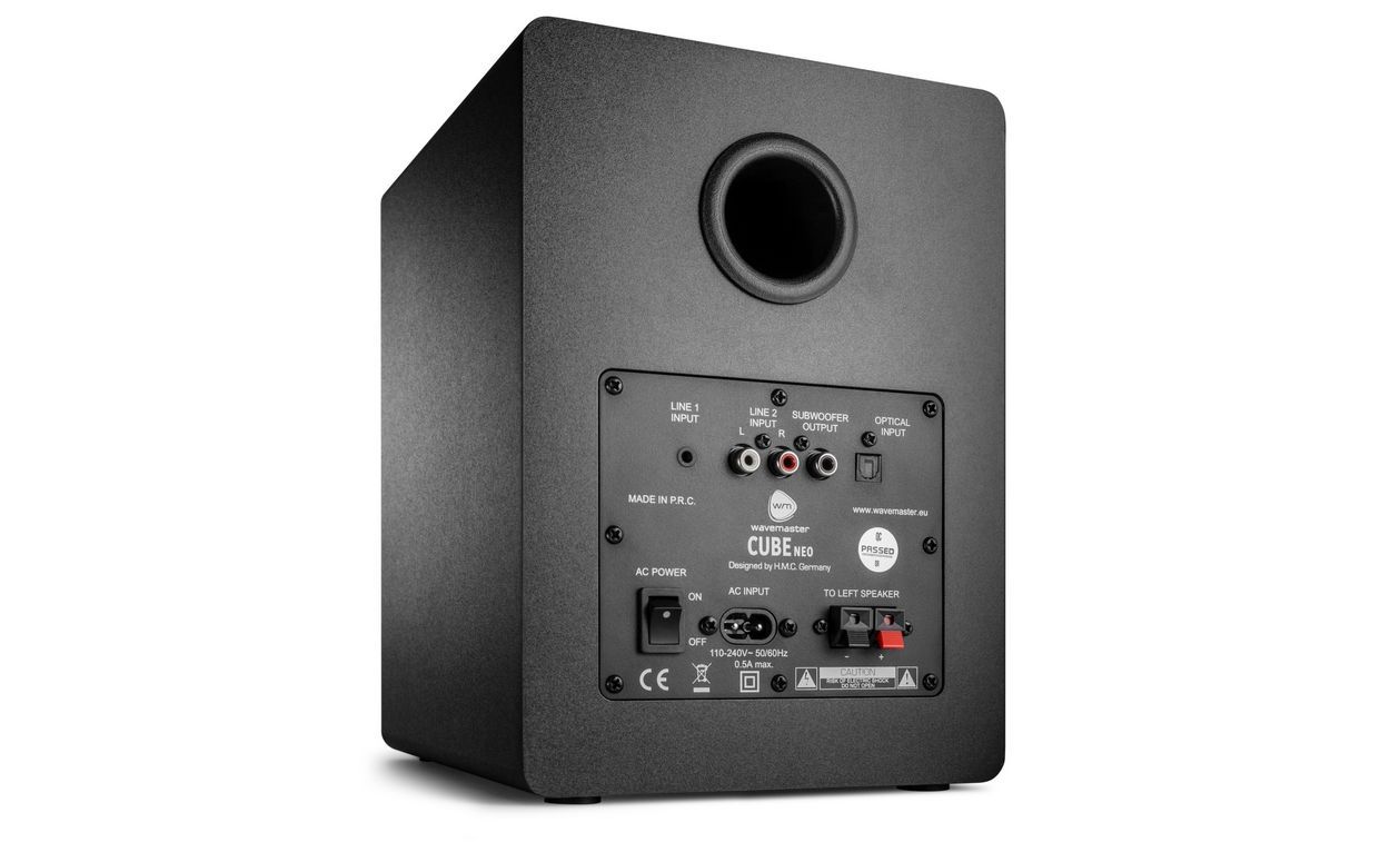 wavemaster Cube Neo Bluetooth Speaker System Black