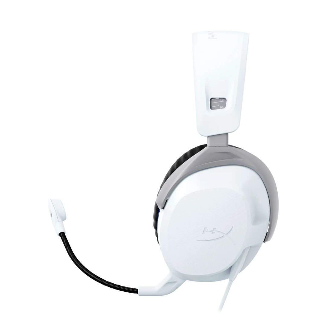 HP HyperX CloudX Stinger II Wired Gaming Headset PlayStation White