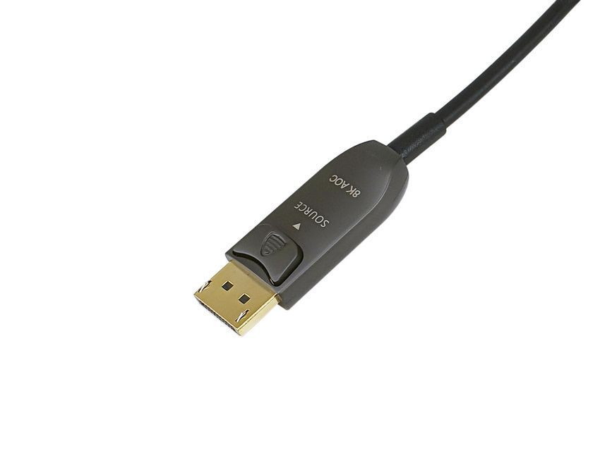 EQuip DisplayPort 1.4 8K/60Hz Active Optical Cable 20m Black