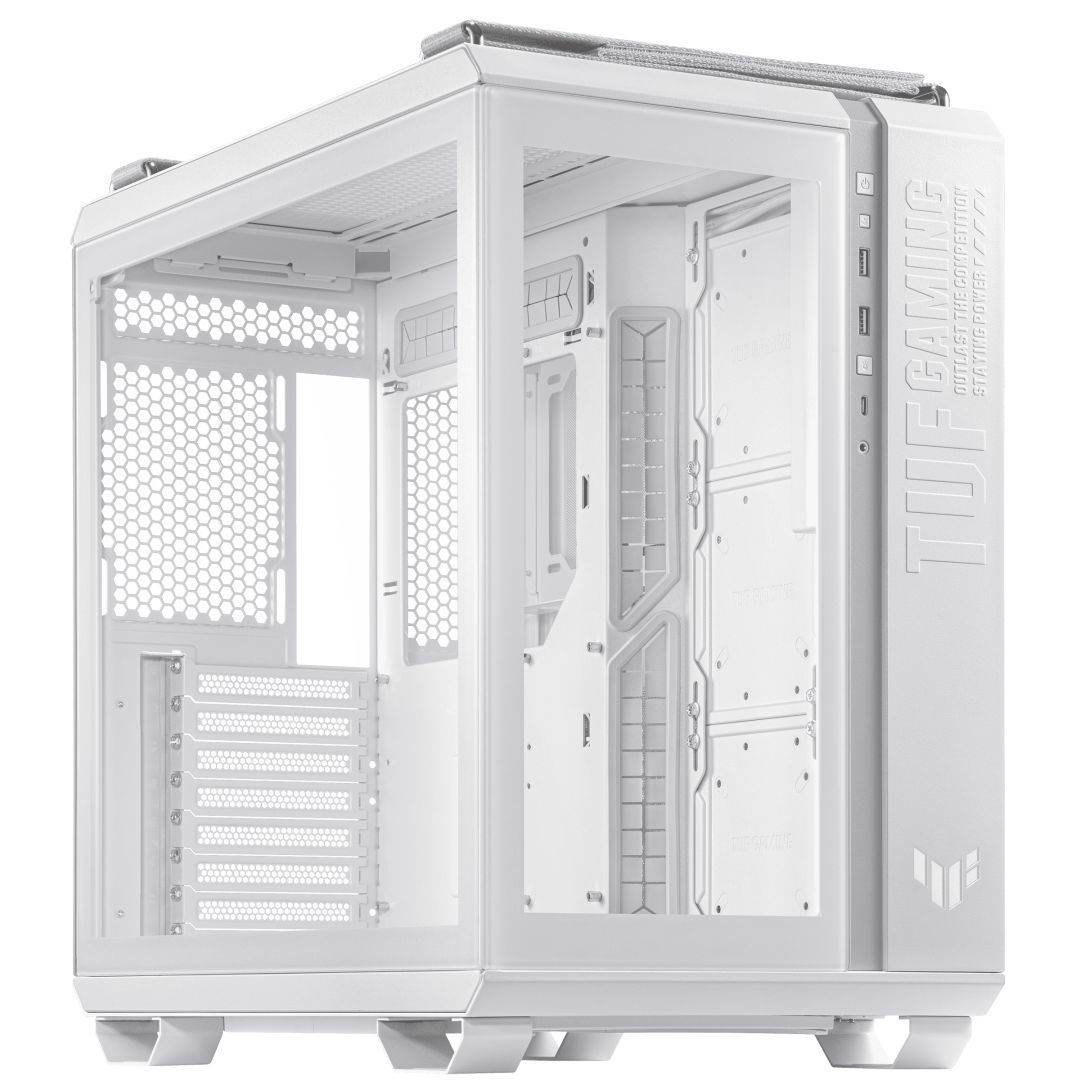 Asus TUF Gaming GT502 Tempered Glass White
