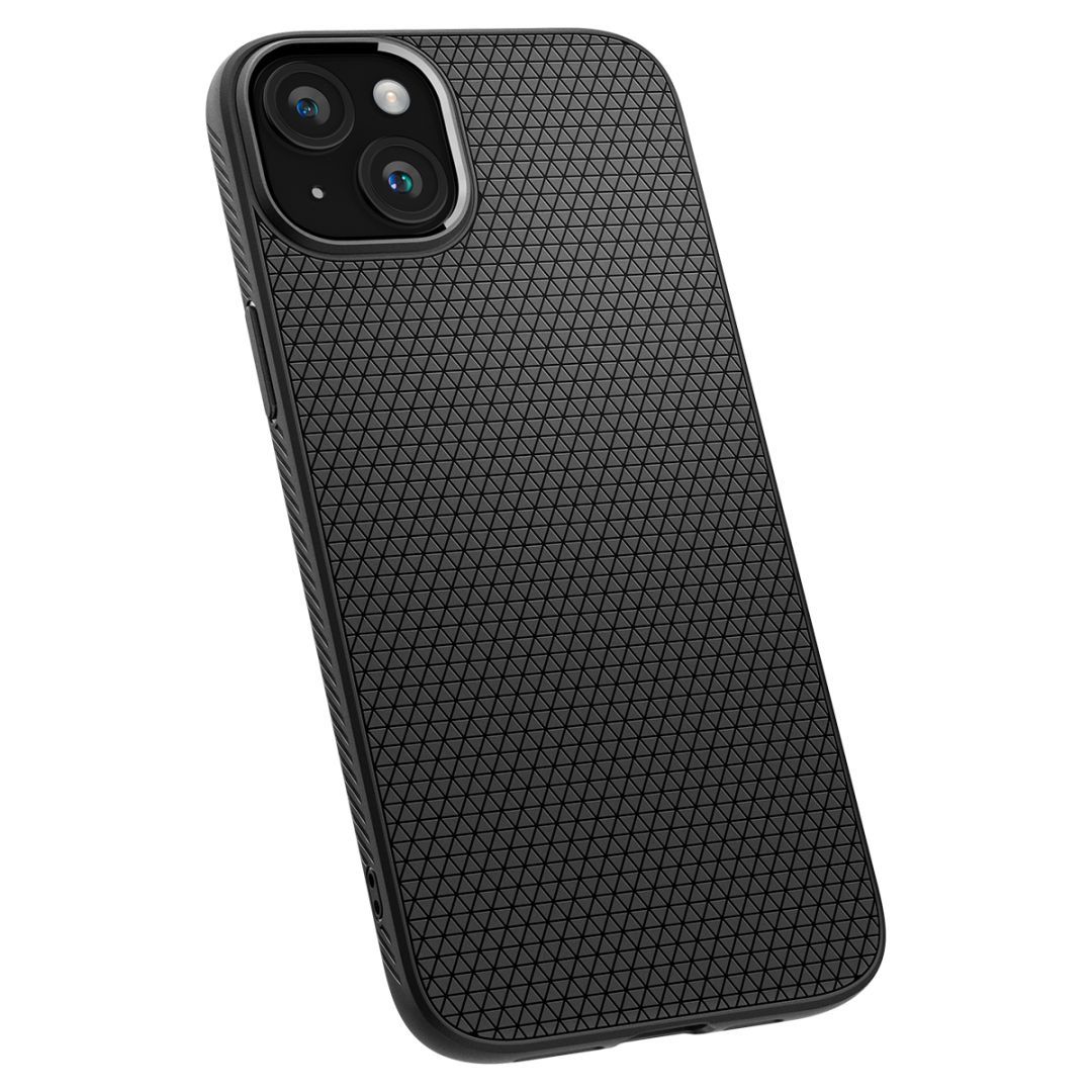 Spigen iPhone 15 Plus Case Liquid Air Matte Black