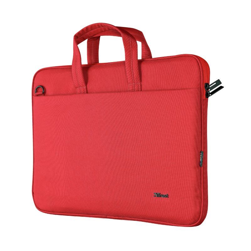 Trust Bologna Eco-friendly Slim Laptop Bag for 16" Red