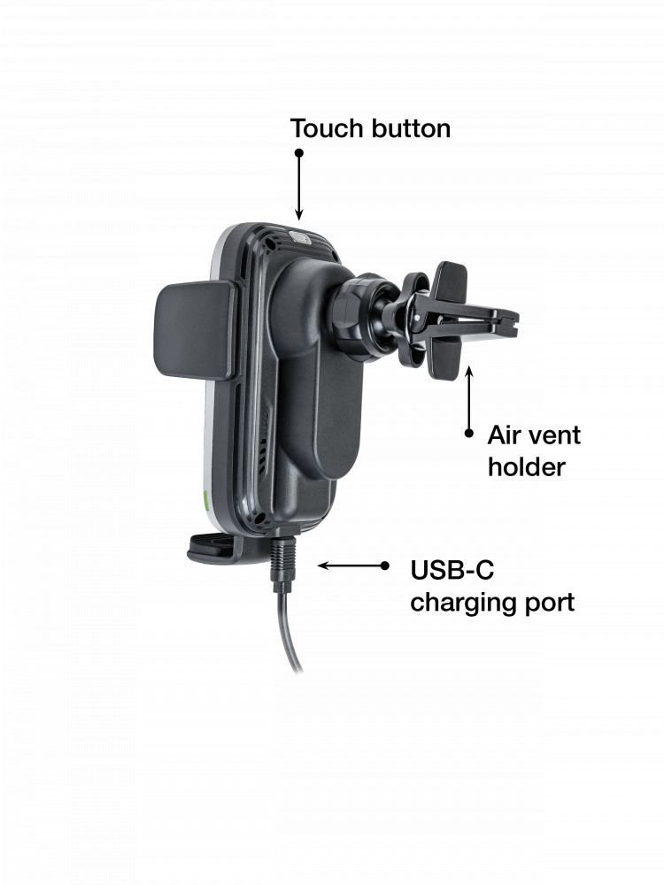 Verbatim FWC-03 Pro Qi Fast Wireless Car Charger