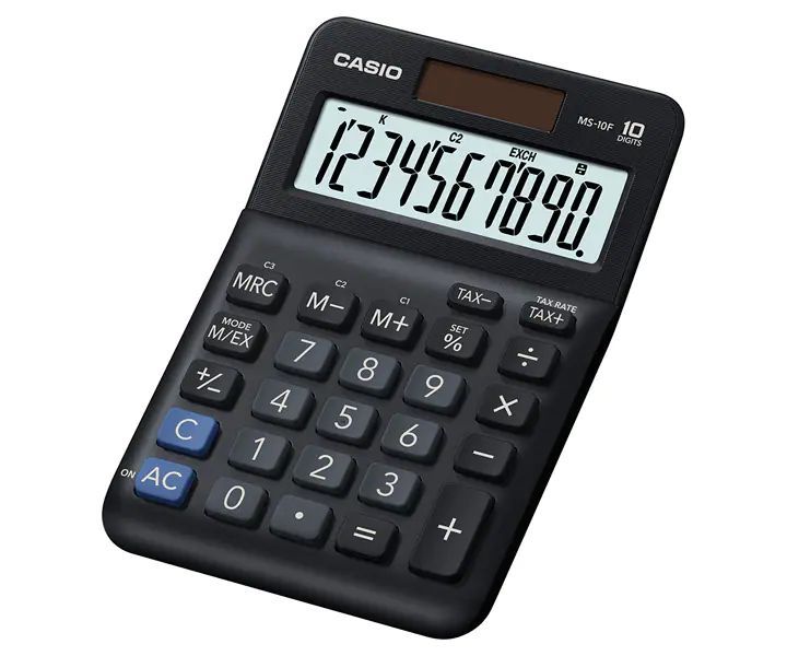 Casio MS-10F Asztali számológép Black