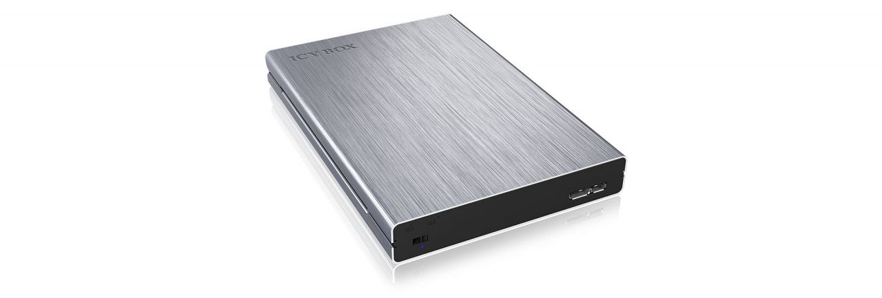 Raidsonic IcyBox IB-241WP External USB 3.0 enclosure for 2.5" SATA HDDs/SSDs with write-protection-switch