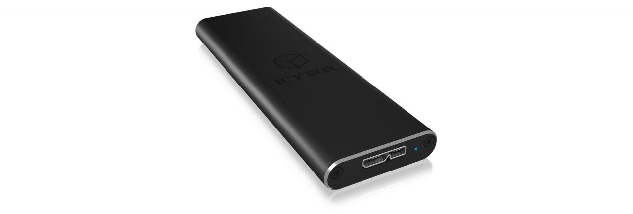 Raidsonic IcyBox IB-183M2 External USB3.0 enclosure for M.2 SSD Black