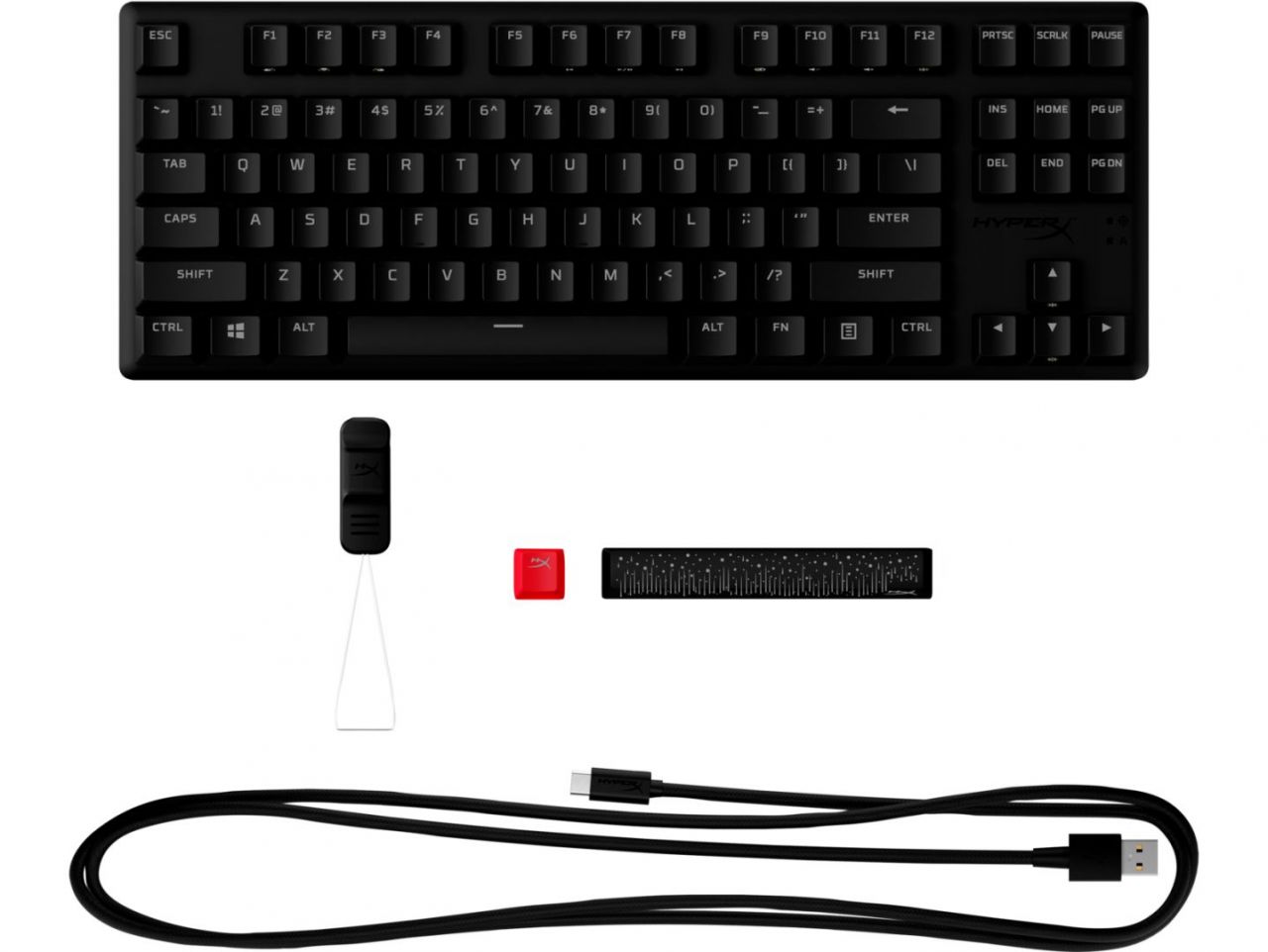 HP HyperX Alloy Origins Core RGB PBT HX Red Mechanical Gaming Keyboard Black US