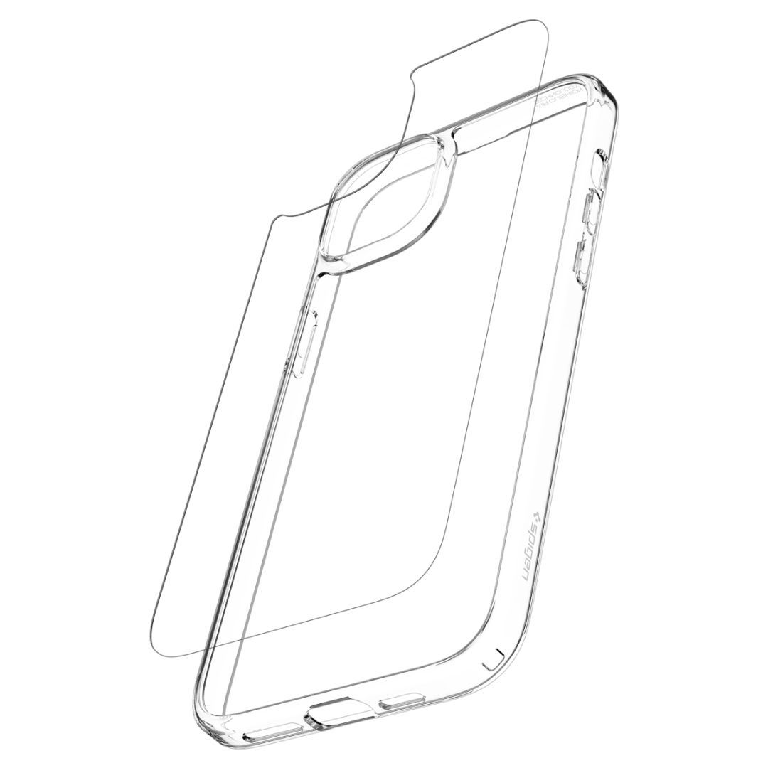 Spigen Air Skin Hybrid iPhone 15 Crystal Clear