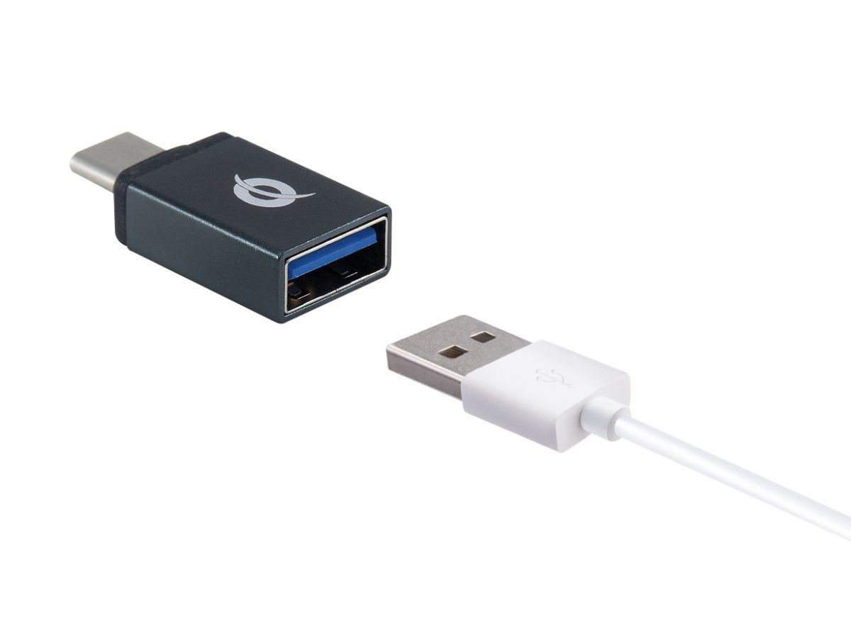 Conceptronic DONN03G USB-C to USB-A OTG Adapter (2-Pack)