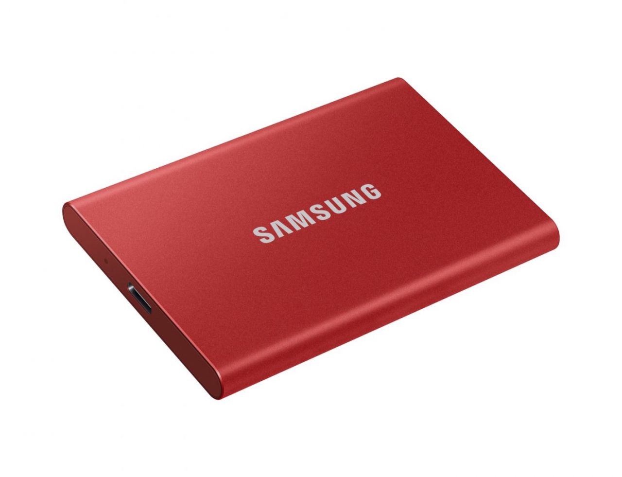 Samsung 500GB USB3.2/USB Type-C T7 Metallic Red
