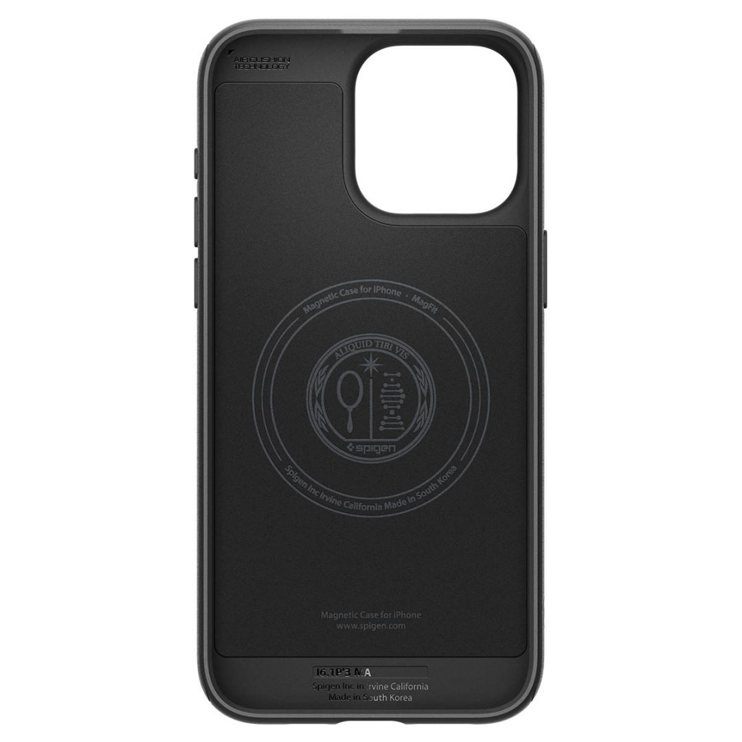 Spigen iPhone 15 Pro Case Mag Armor (MagFit) Matte Black