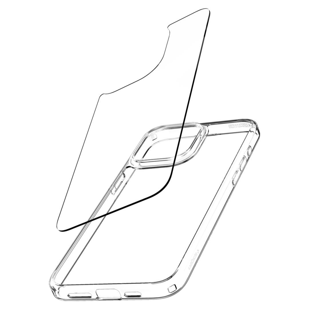 Spigen Air Skin Hybrid iPhone 15 Pro Max Crystal Clear