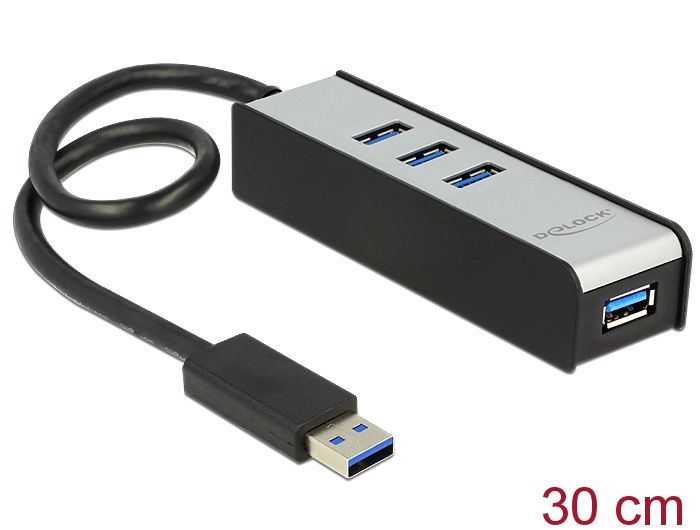 DeLock USB 3.0 External Hub 4 Port