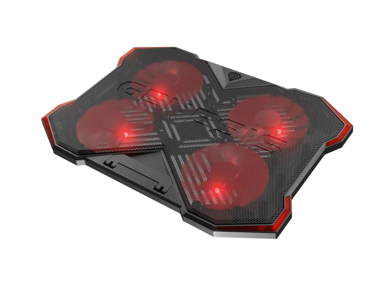 Genesis OXID 260 Laptop Stand 15.6"-17.3" Red/Black