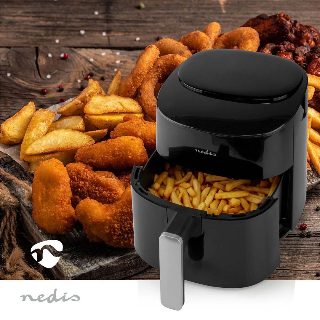 Nedis KAAF160BK Hot Air Fryer 4,2L Black