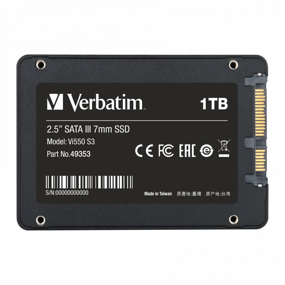 Verbatim 1TB 2,5" SATA3 Vi550 S3