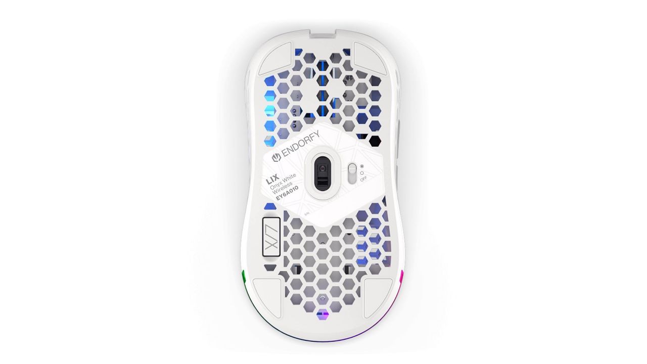 Endorfy LIX ARGB Wireless Mouse Onyx White