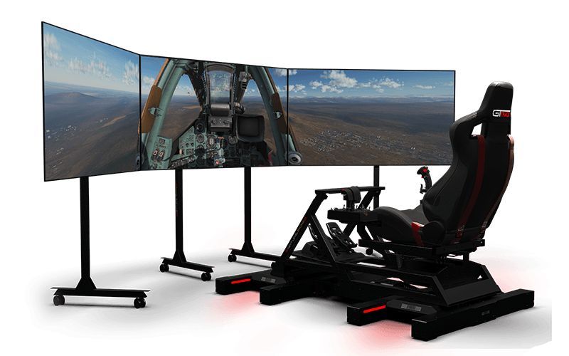Next Level Racing GTtrack Racing Simulator cockpit Black