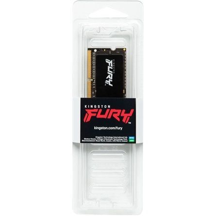 Kingston 16GB DDR4 2666MHz SODIMM Fury Impact Black