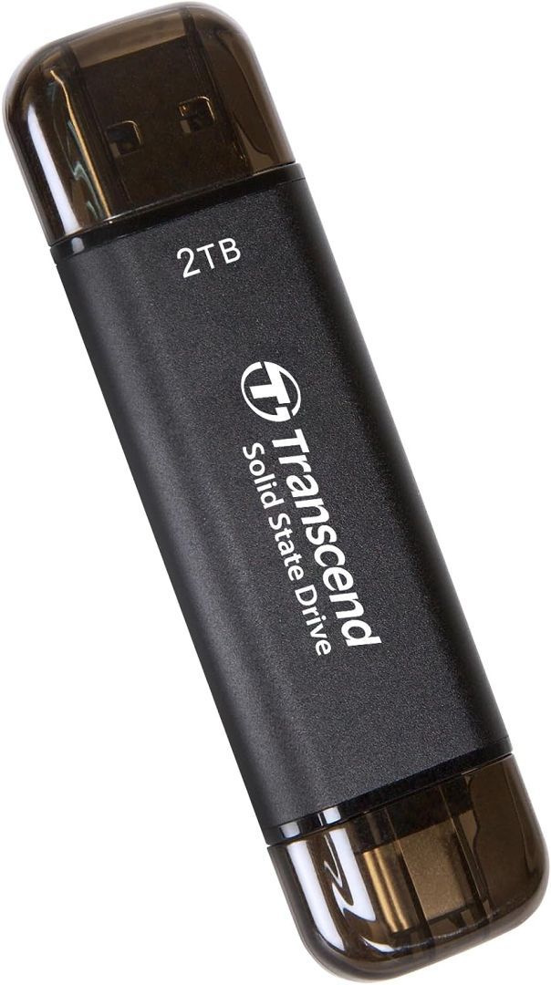 Transcend 2TB USB3.0/USB Type-C ESD310C Black