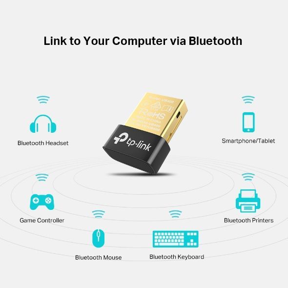 TP-Link UB400 Bluetooth 4.0 USB Adapter Black TP-Link UB400 Bluetooth 4.0 USB Adapter Black