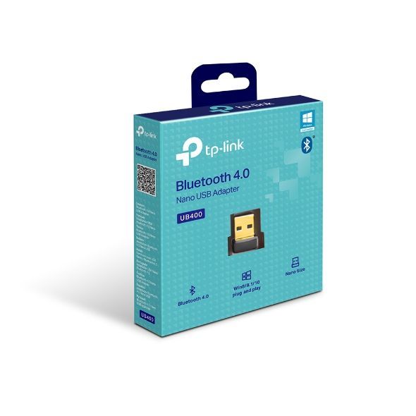 TP-Link UB400 Bluetooth 4.0 USB Adapter Black TP-Link UB400 Bluetooth 4.0 USB Adapter Black