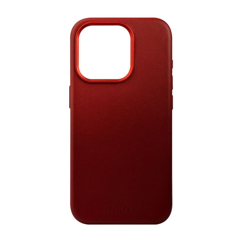 FIXED MagLeather for Apple iPhone 15 Pro, red